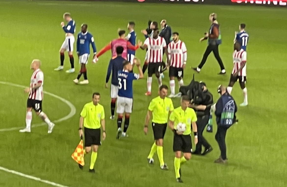 Dutch Courage- Rangers 2-2 PSV